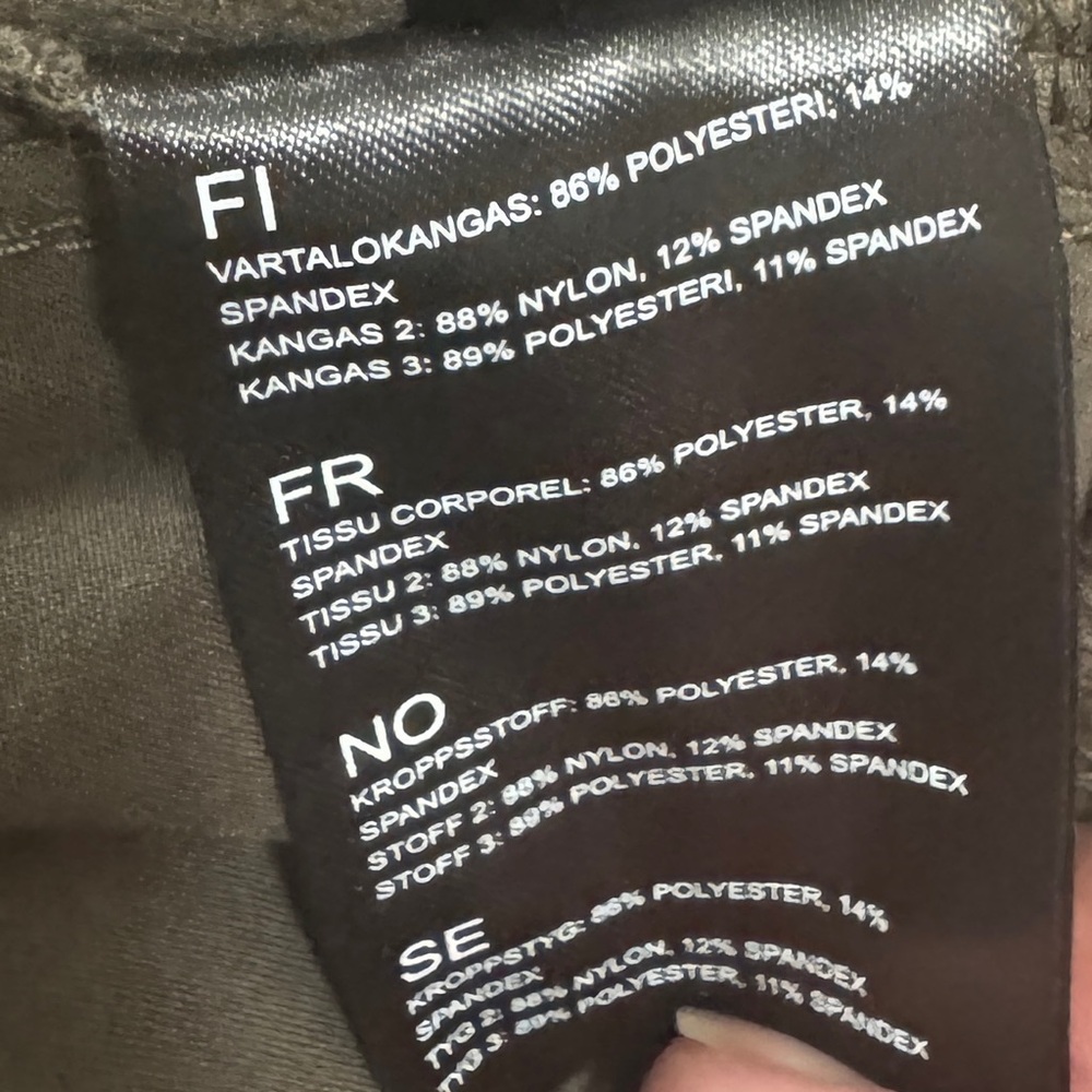Kuhl Fleece Lined Frost Softshell  Hiking Pants Olive Green NWOT Size 4 - Picture 7 of 10